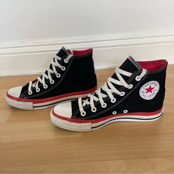 VINTAGE Converse Chuck Taylor All Star High Top Sneakers Unisex 8 Women / 6 Men - Picture 10 of 14